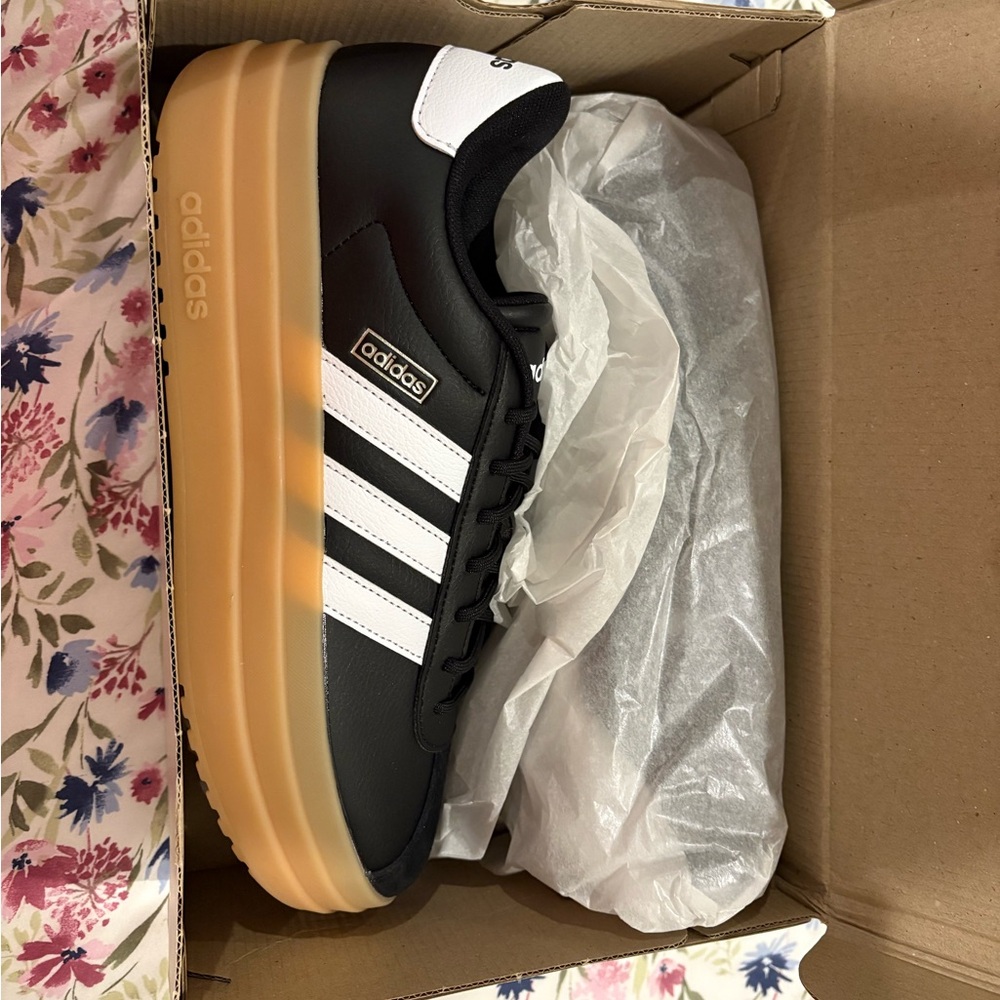 Adidas Black and White Sneakers